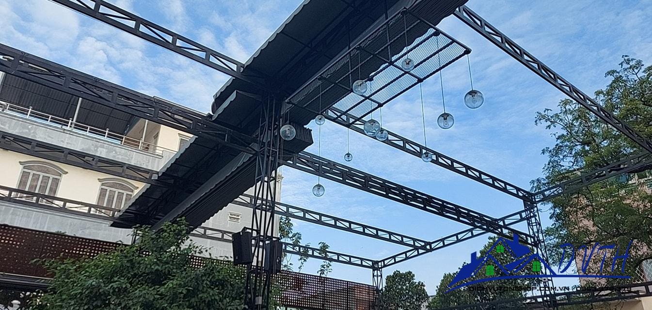 Mái che bạt kéo tại Đồng Tháp